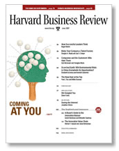 Harvard Business Review (US) Digital + Print version